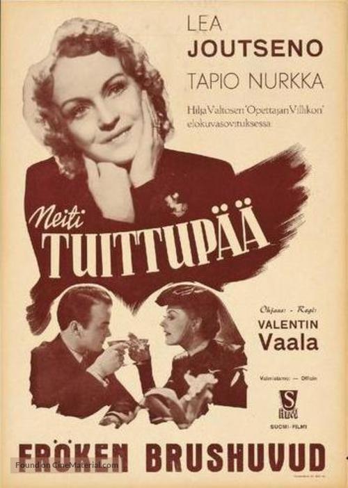 Neiti Tuittup&auml;&auml; - Finnish Movie Poster