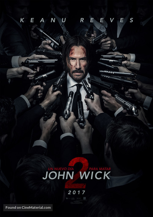 John Wick: Chapter Two - Mexican Movie Poster