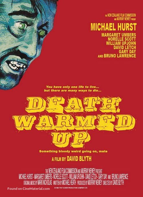 Death Warmed Up - New Zealand Movie Poster