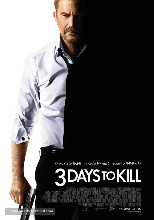 3 Days to Kill - Movie Poster