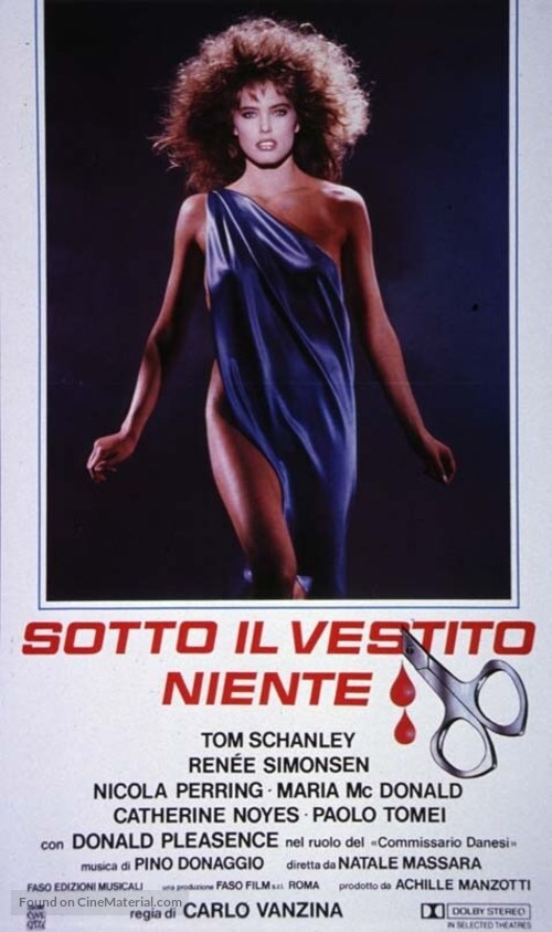 Sotto il vestito niente - Italian Movie Poster