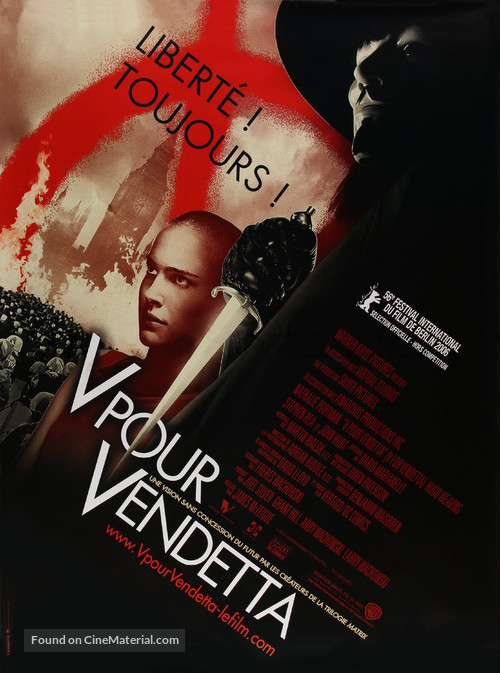 V for Vendetta - French Movie Poster