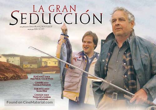 La grande s&eacute;duction - Spanish poster