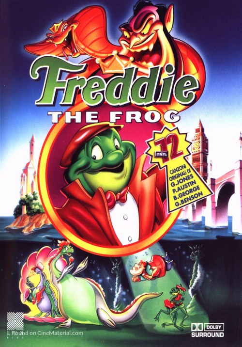 Freddie as F.R.O.7. - Italian DVD movie cover