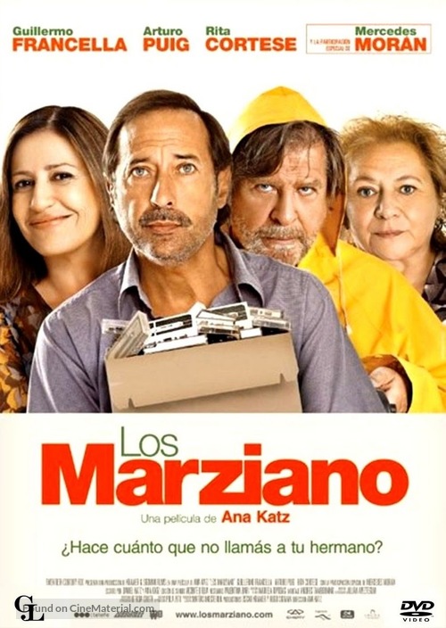 Los Marziano - Argentinian DVD movie cover