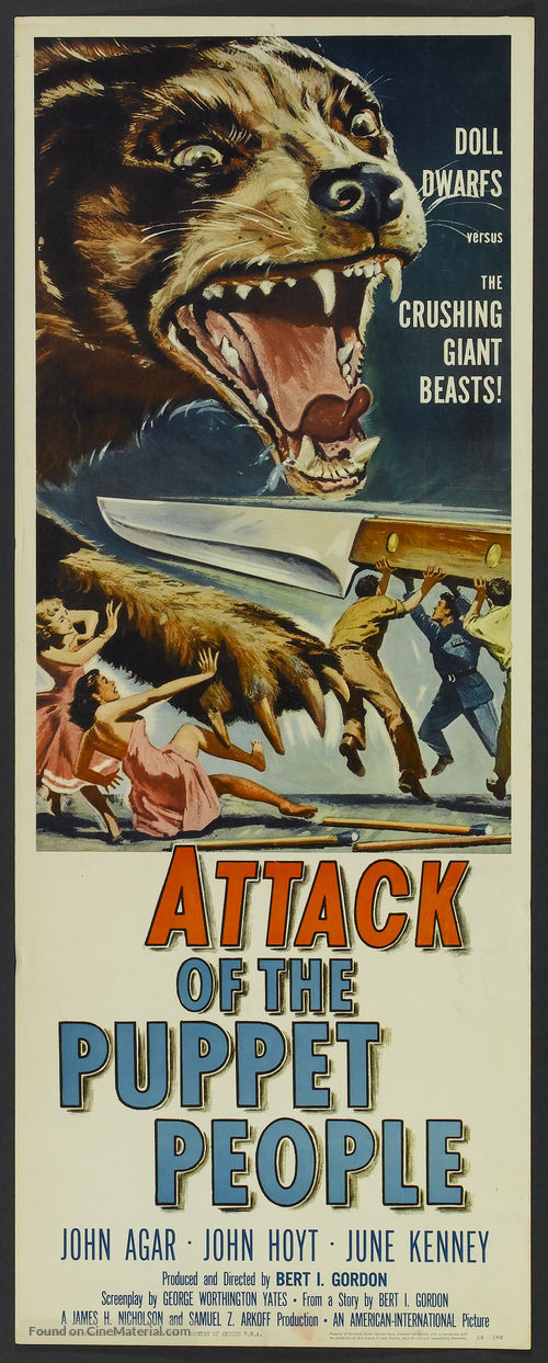 Attack of the Puppet People - Movie Poster