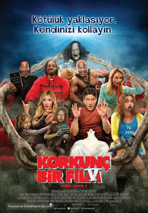 Scary Movie 5 - Turkish Movie Poster