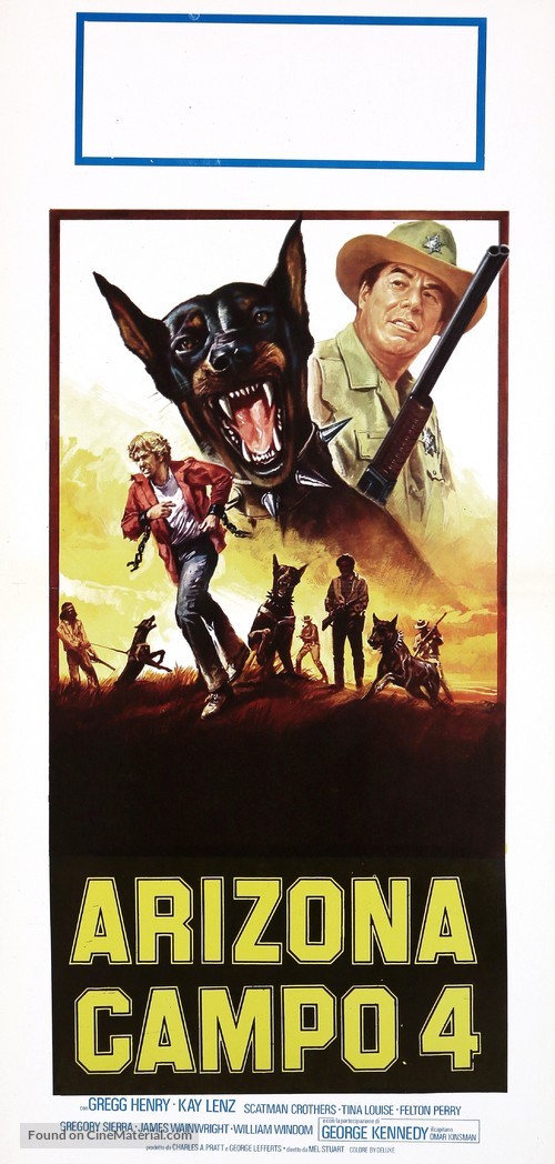 Mean Dog Blues - Italian Movie Poster