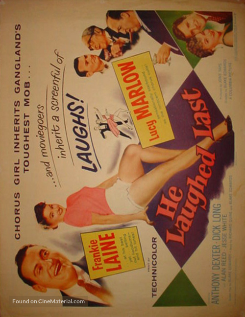 He Laughed Last - British Movie Poster
