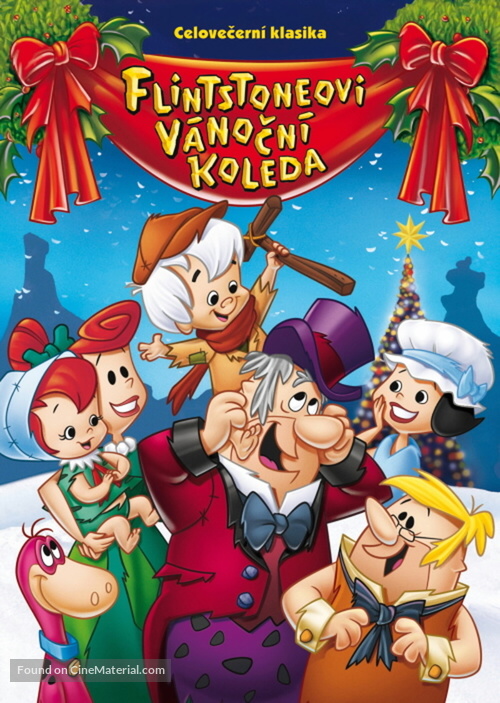 A Flintstones Christmas Carol - Czech DVD movie cover