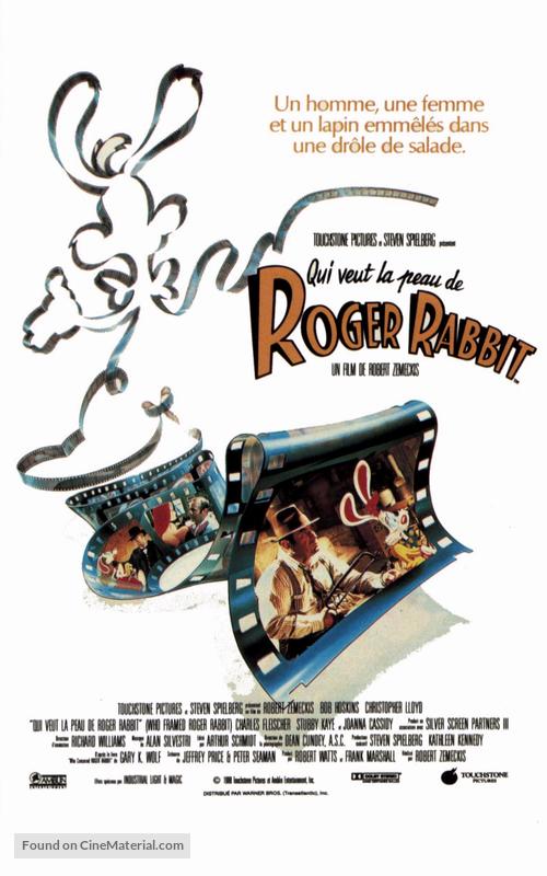 Who Framed Roger Rabbit - French Movie Poster