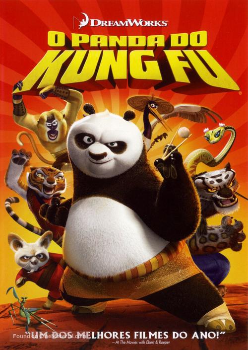Kung Fu Panda - Portuguese DVD movie cover