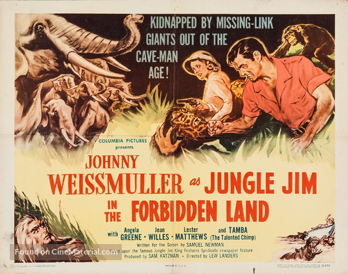 Jungle Jim in the Forbidden Land - Movie Poster