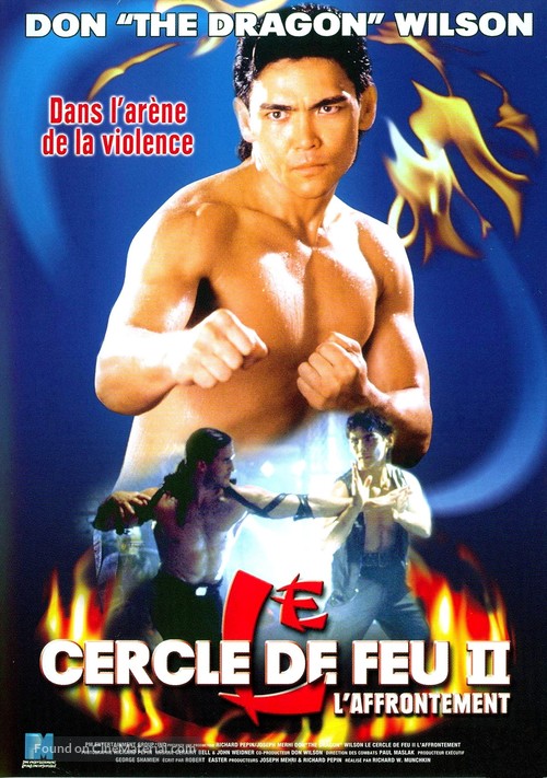 Ring of Fire II: Blood and Steel - French DVD movie cover