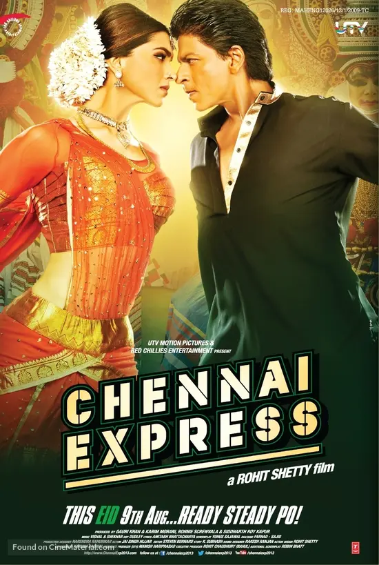 Chennai Express 13 Indian Movie Poster