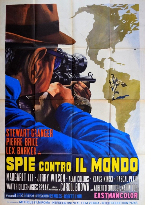 Carnaval des barbouzes, Le - Italian Movie Poster