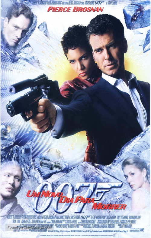 Die Another Day - Brazilian Theatrical movie poster