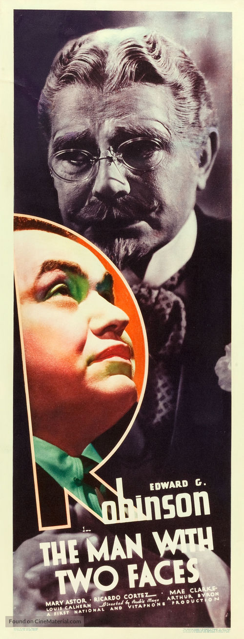 The Man with Two Faces - Movie Poster