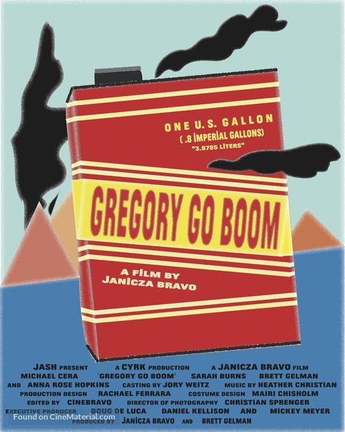 Gregory Go Boom - Movie Poster