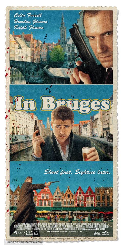 In Bruges - Danish Movie Poster