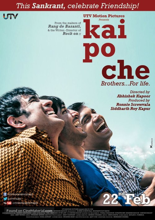Kai Po Che - Indian Movie Poster