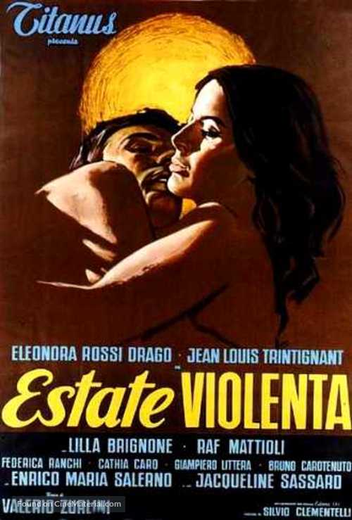 Estate violenta - Italian Movie Poster