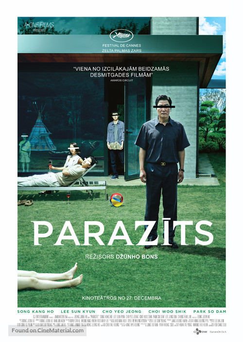Parasite - Latvian Movie Poster