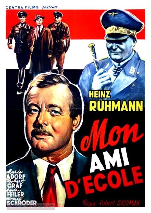 Mein Schulfreund - Belgian Movie Poster