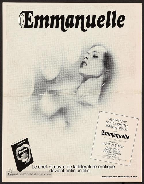 Emmanuelle - French poster