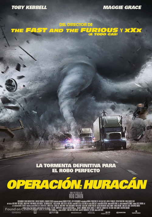 The Hurricane Heist - Spanish Movie Poster