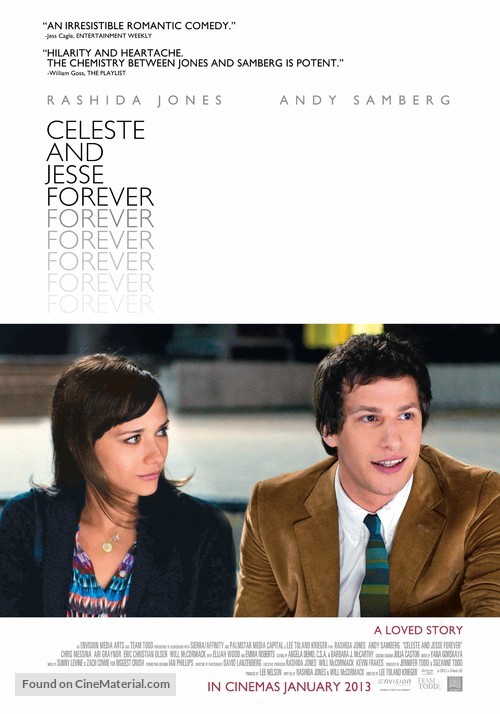 Celeste and Jesse Forever - New Zealand Movie Poster