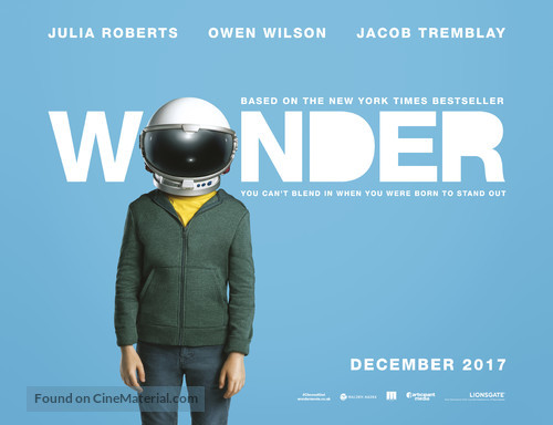 Wonder - British Movie Poster