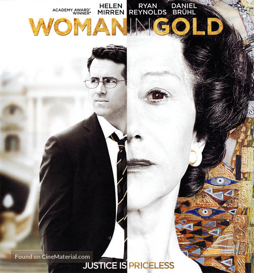 Woman in Gold - Blu-Ray movie cover