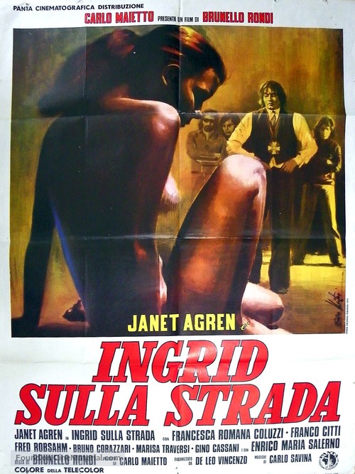 Ingrid sulla strada - Italian Movie Poster