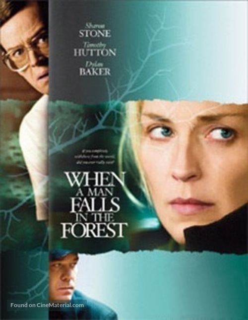 When a Man Falls in the Forest - poster