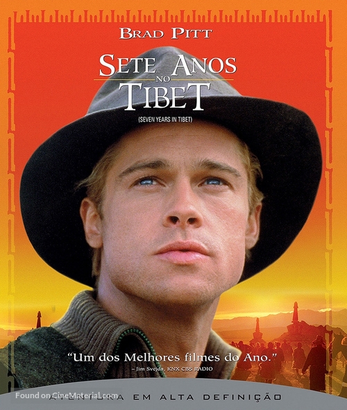 Seven Years In Tibet - Brazilian Blu-Ray movie cover