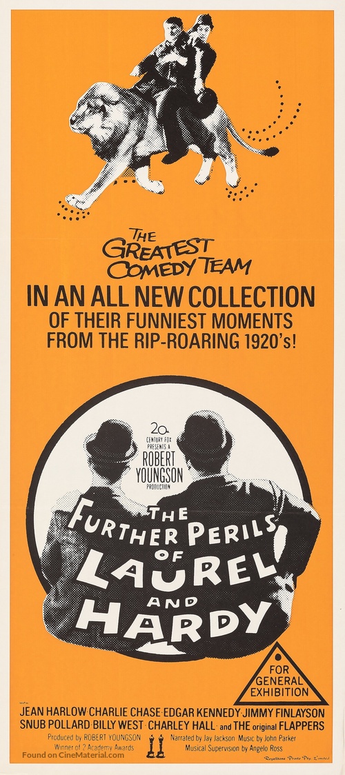 The Further Perils of Laurel and Hardy - Australian Movie Poster