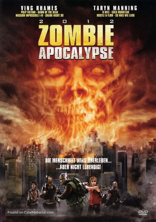 Zombie Apocalypse - German DVD movie cover