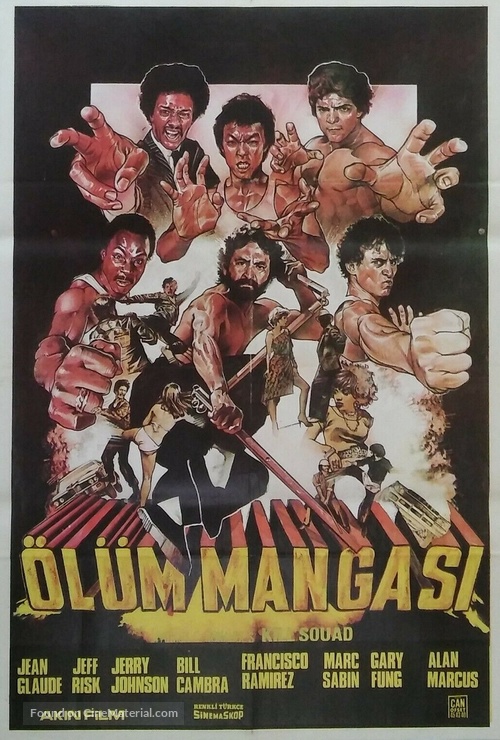 Kill Squad - Turkish Movie Poster