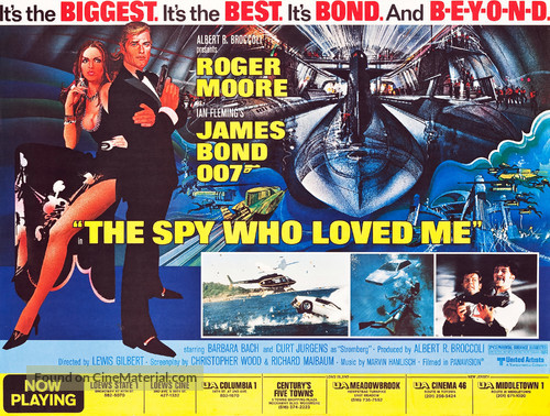 The Spy Who Loved Me - British Movie Poster