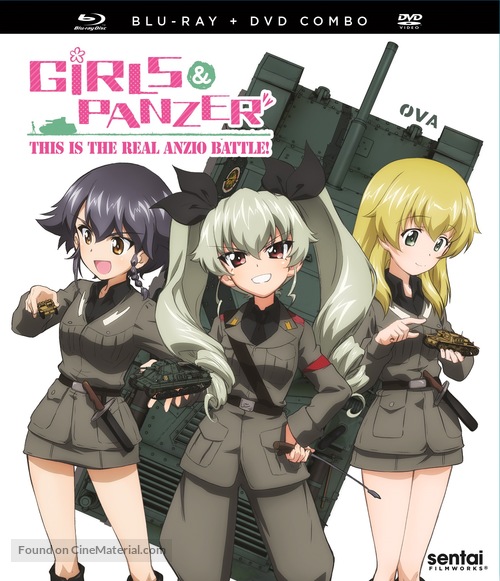 Girls und Panzer: Kore ga Hont&ocirc; no Antsio-sen desu! - Blu-Ray movie cover