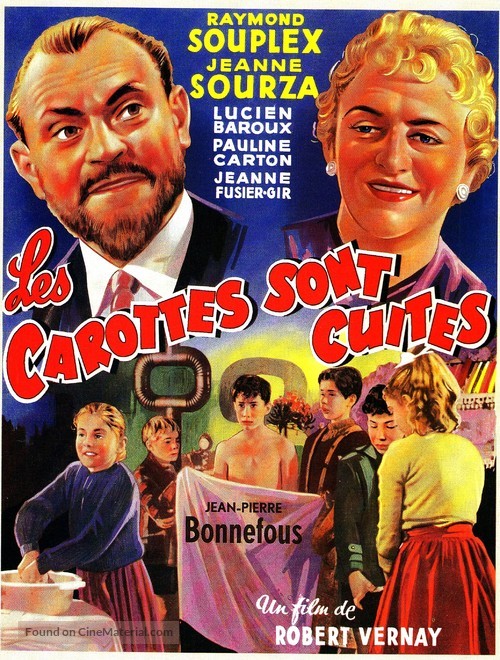 Les carottes sont cuites - French Movie Poster