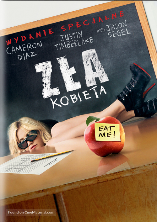 Bad Teacher - Polish DVD movie cover