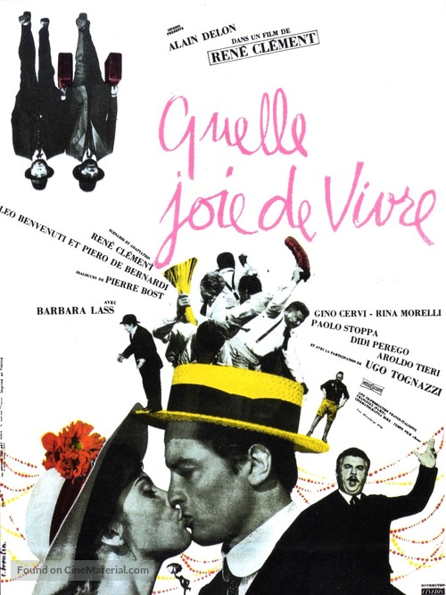 Che gioia vivere - French Movie Poster
