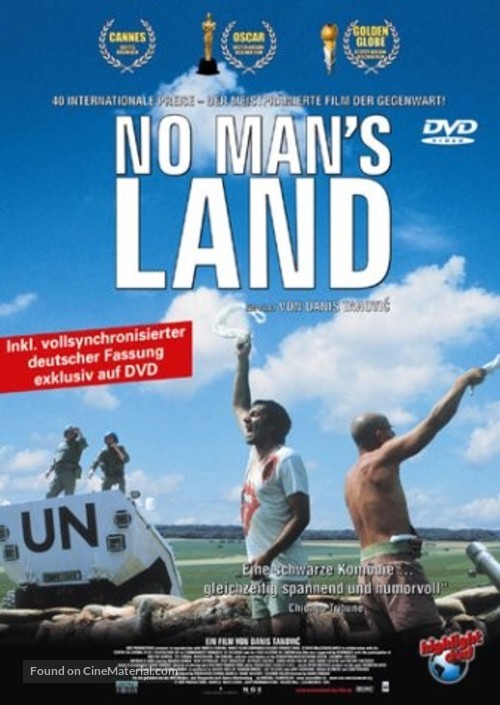 No Man&#039;s Land - German DVD movie cover