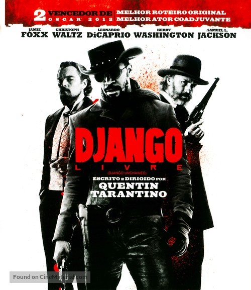 Django Unchained - Brazilian Blu-Ray movie cover