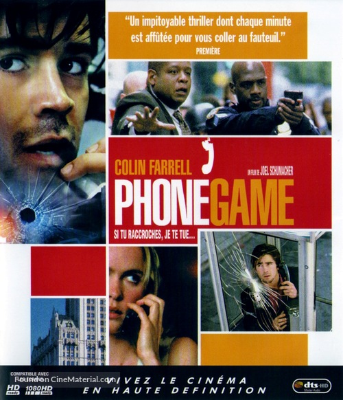 Phone Booth - French Blu-Ray movie cover