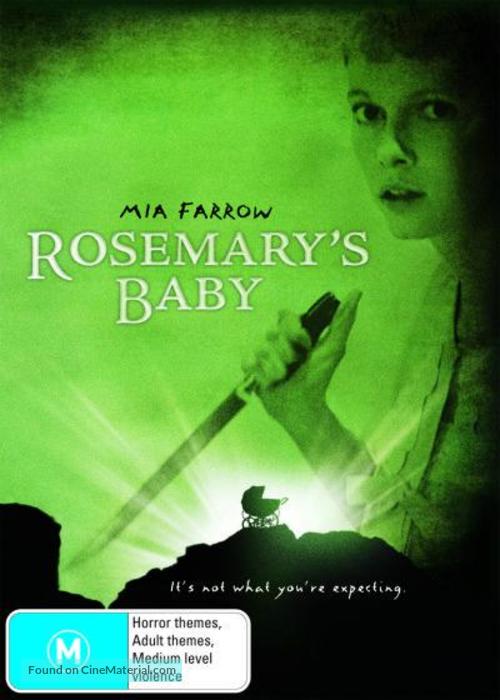Rosemary&#039;s Baby - Australian DVD movie cover