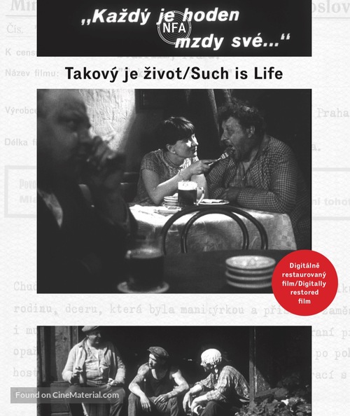 Takov&yacute; je zivot - Czech DVD movie cover