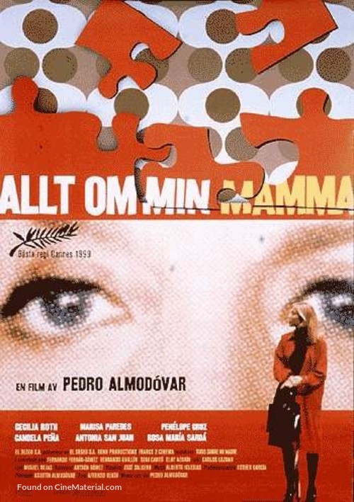 Todo sobre mi madre - Danish Movie Poster